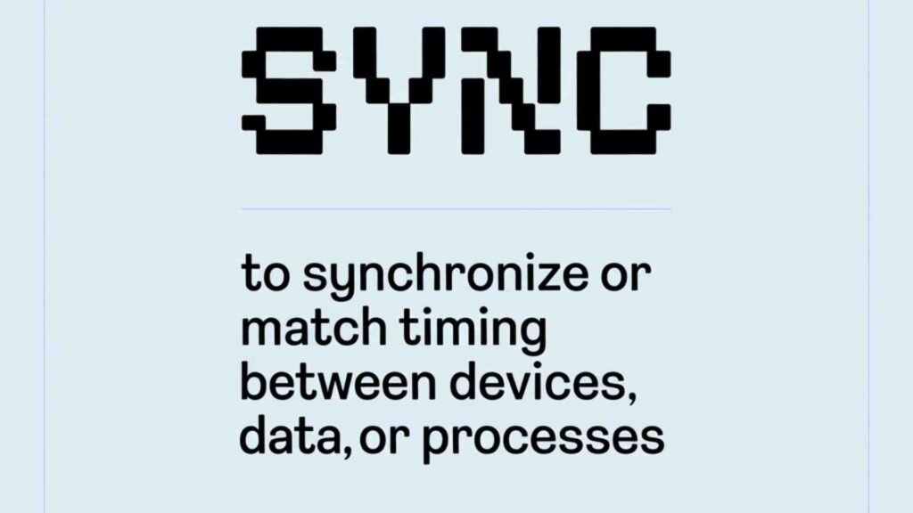What Does Sync Mean in Text” Mean in Text?