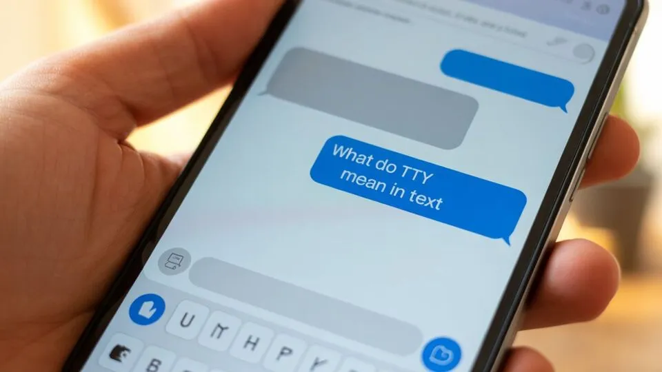What Does What Do TTY Mean in Text Mean in Text