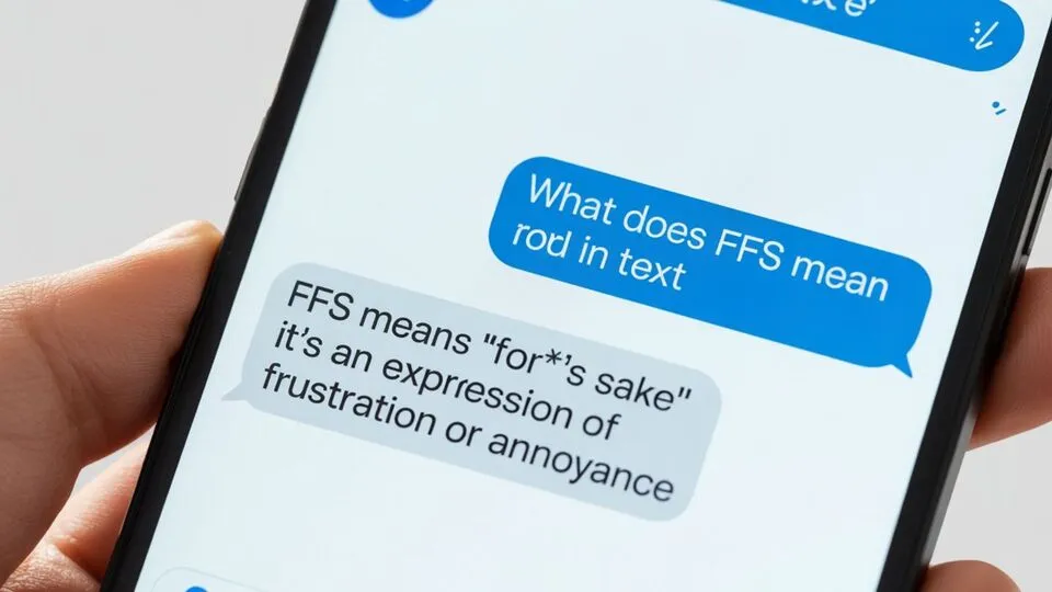 Examples of “FFS” in Conversation