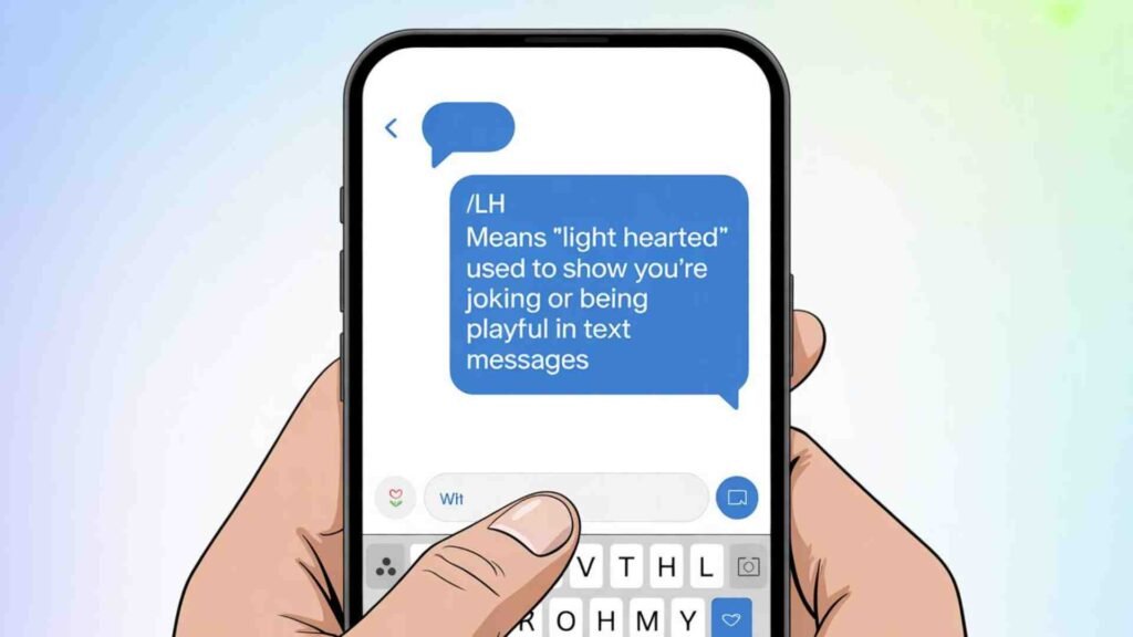 What Does /LH Mean in Text?