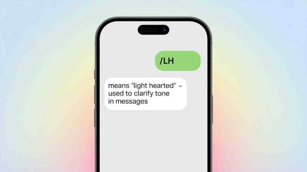 Examples of /LH in Conversation