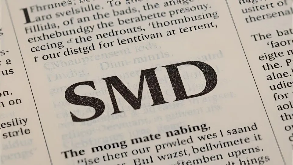 What Does SMD Mean in Text?