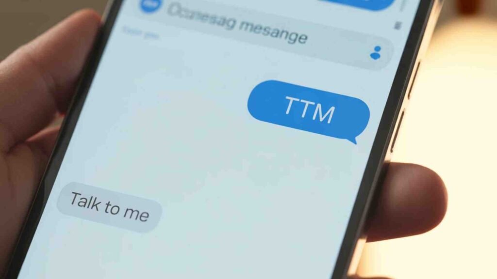 What Does TTM Mean in Text?