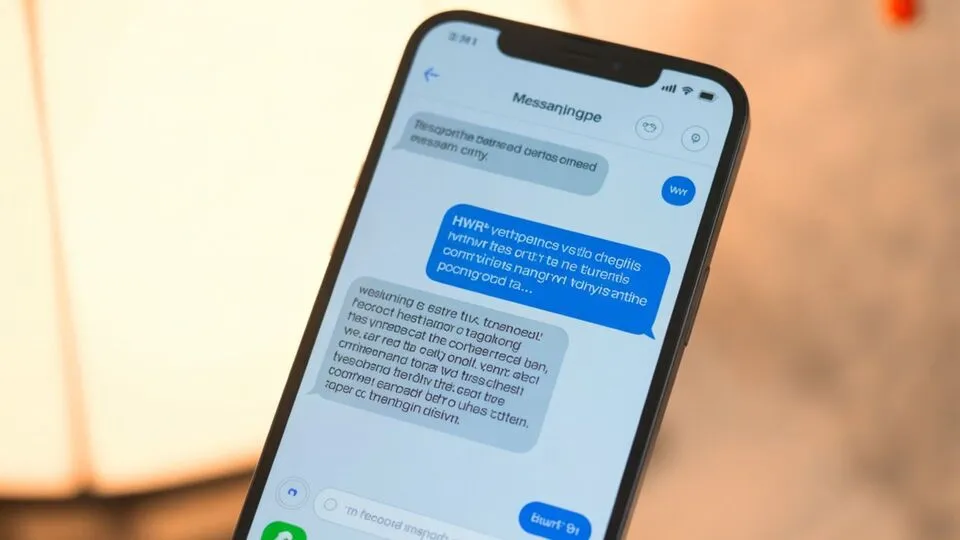 Examples of what does hwr mean in text in Conversation