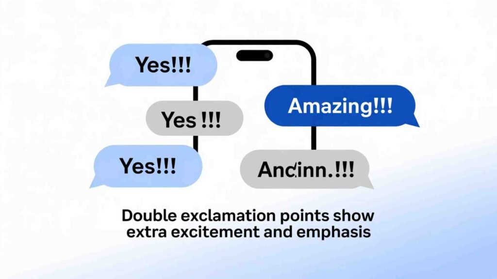 What Does !! Mean in a Text?