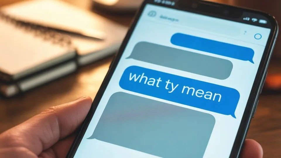 what ty mean in text Mean in Text?