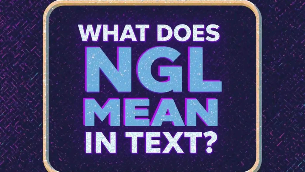 Examples of NGL Mean in Text in Conversation