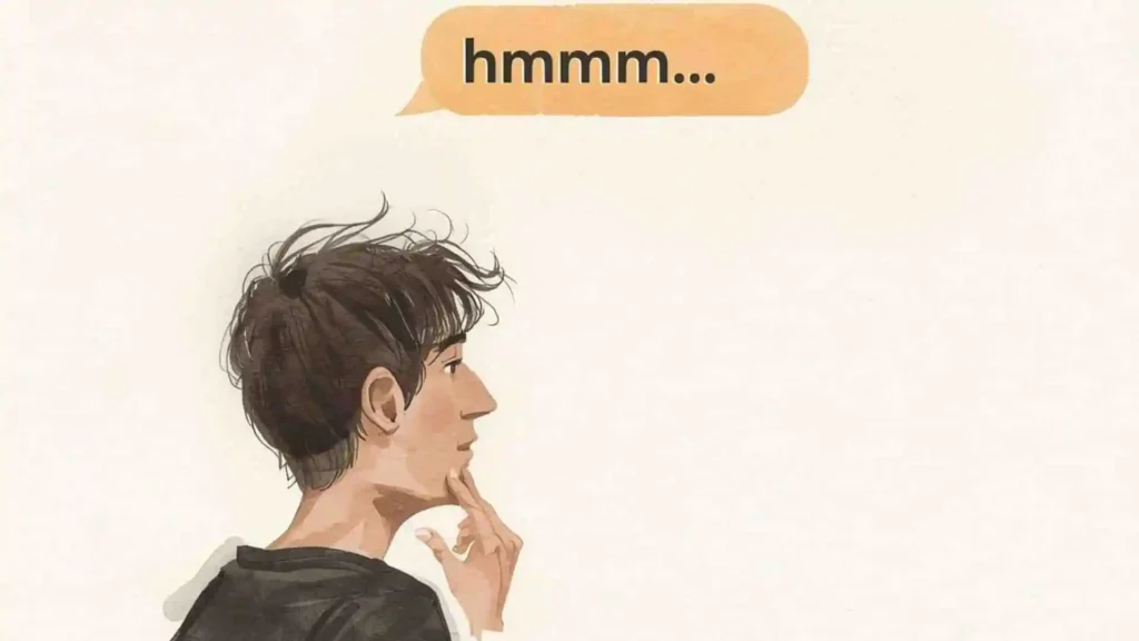 what does hmmm mean in text