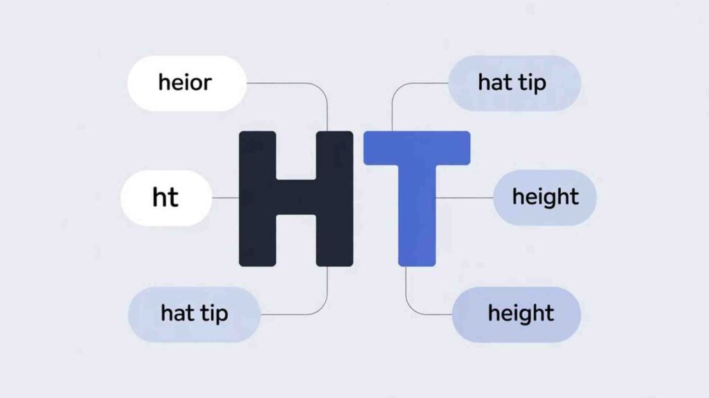 Examples of What Does HT Mean in Text in Conversation