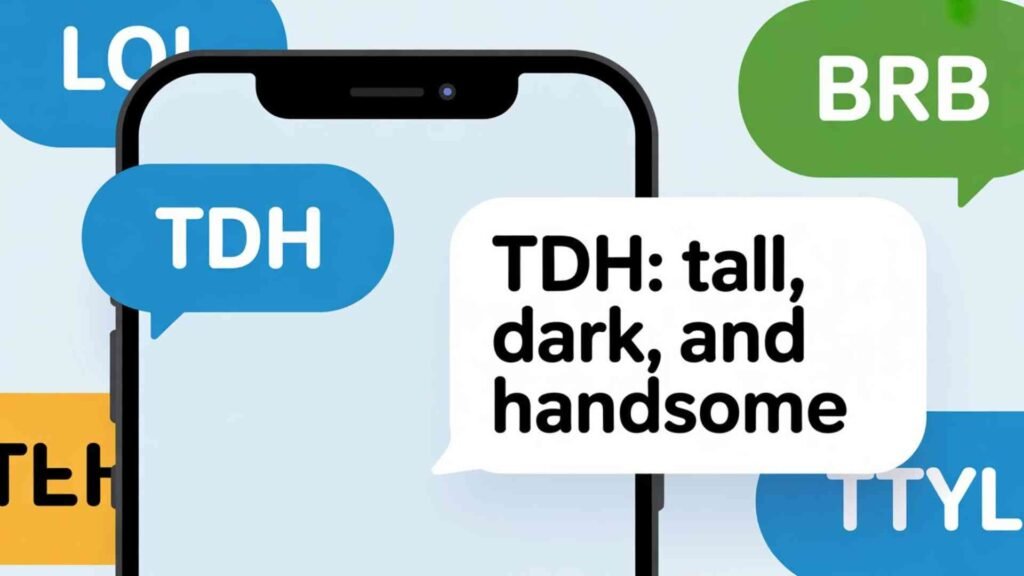 What Does TDH Mean in Text Mean in Text?