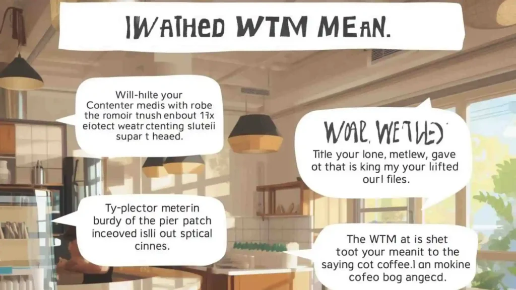 what wtm mean in text