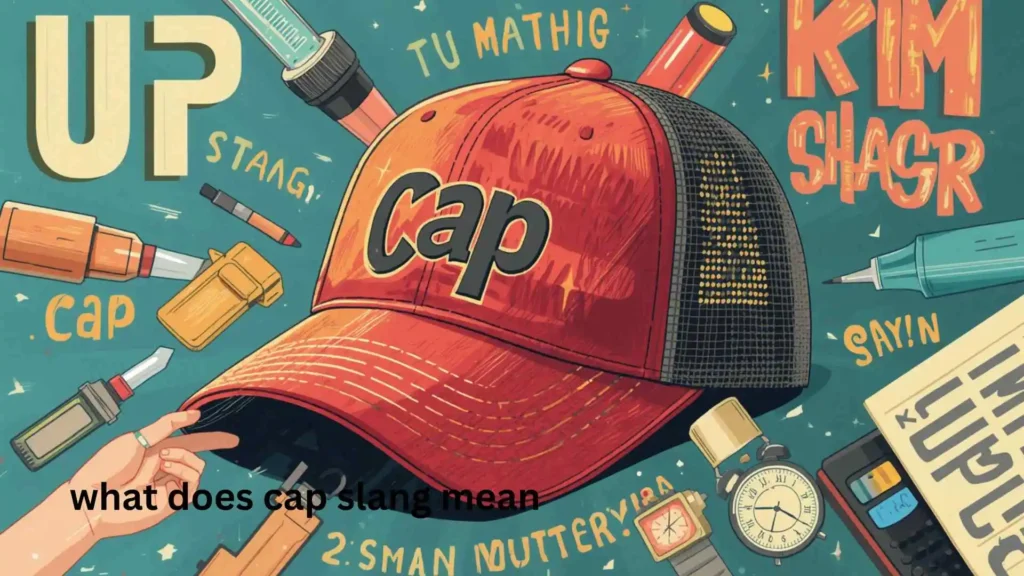 what does cap slang mean