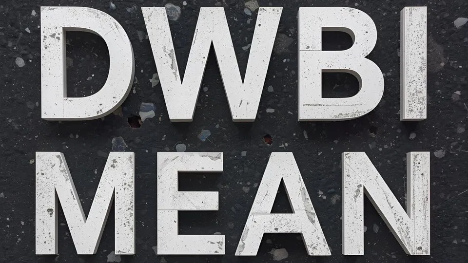 What Does DWBI Mean in Text