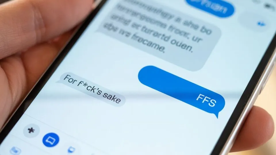 What Does FFS Mean in Text