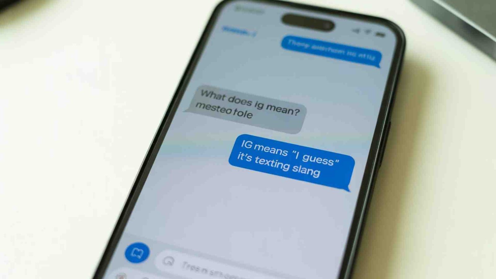 What Does IG Meaning in Text