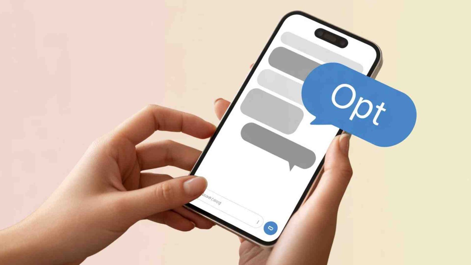 What Does OPT Mean in Text From a Girl