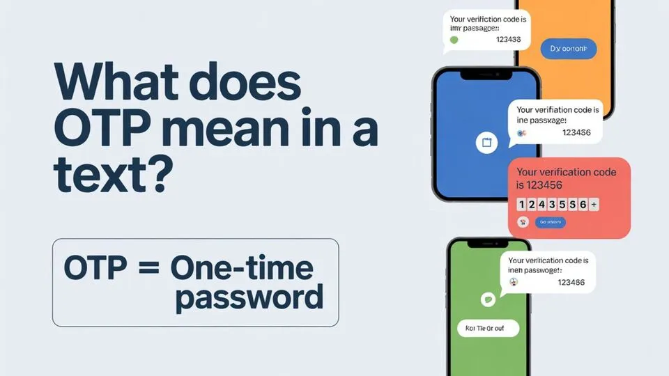 What Does OTP Mean in a Text