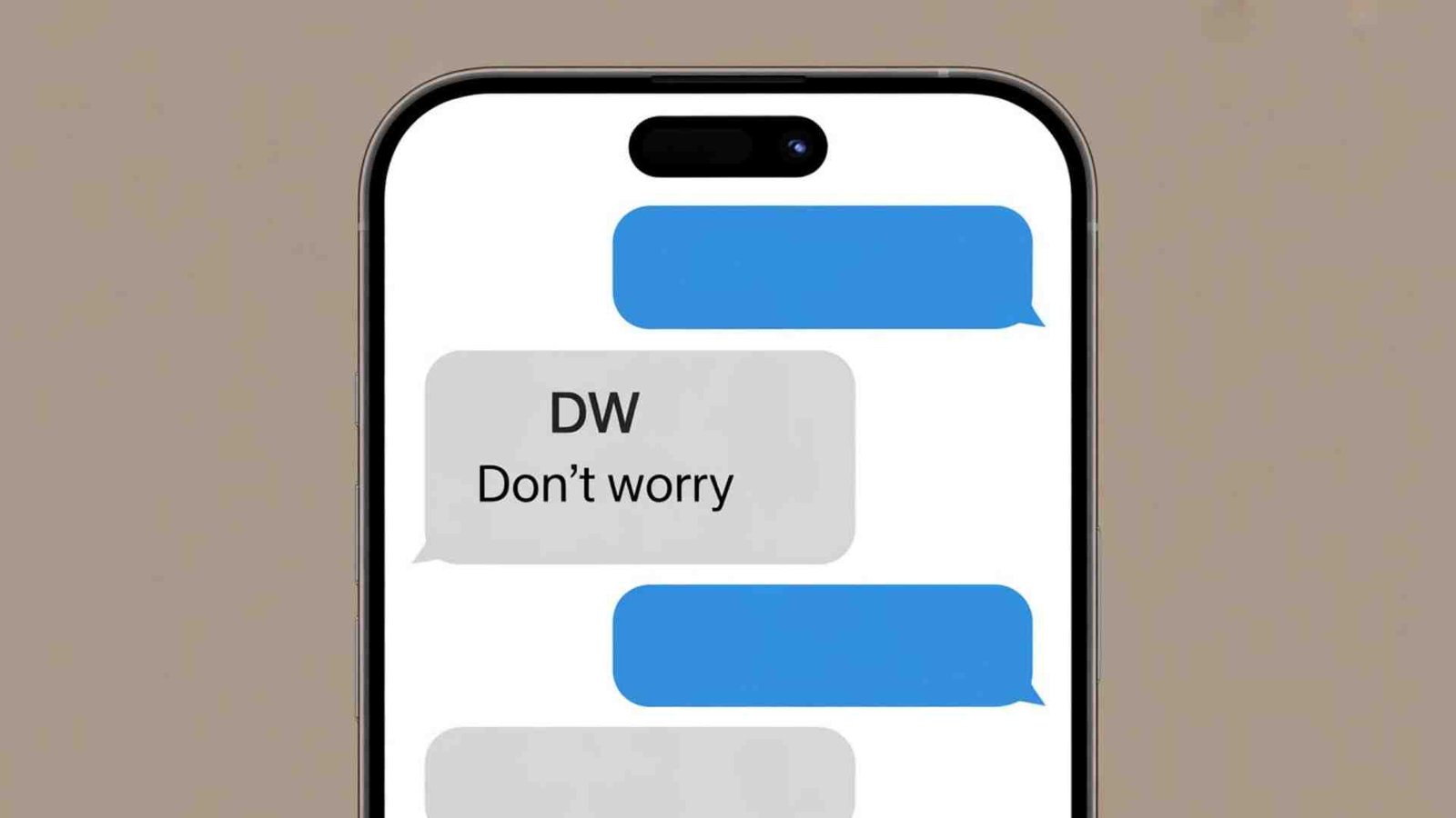 What Is DW Mean in Text