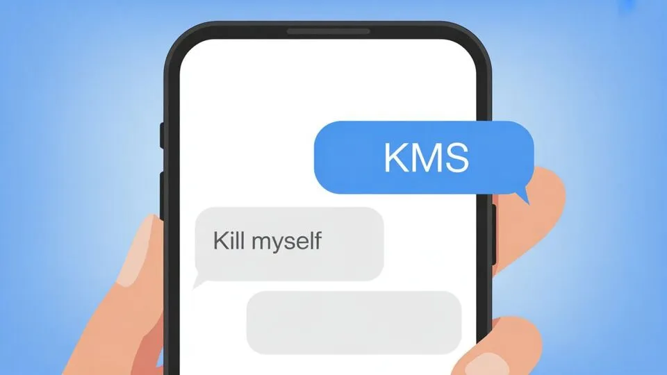 What kms Mean in Text