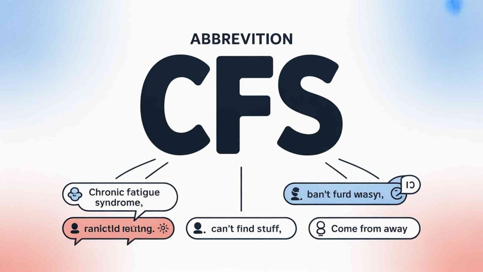 what cfs mean in text