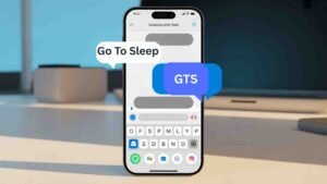 what does gts mean in a text