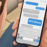what does nfs mean in text from a guy