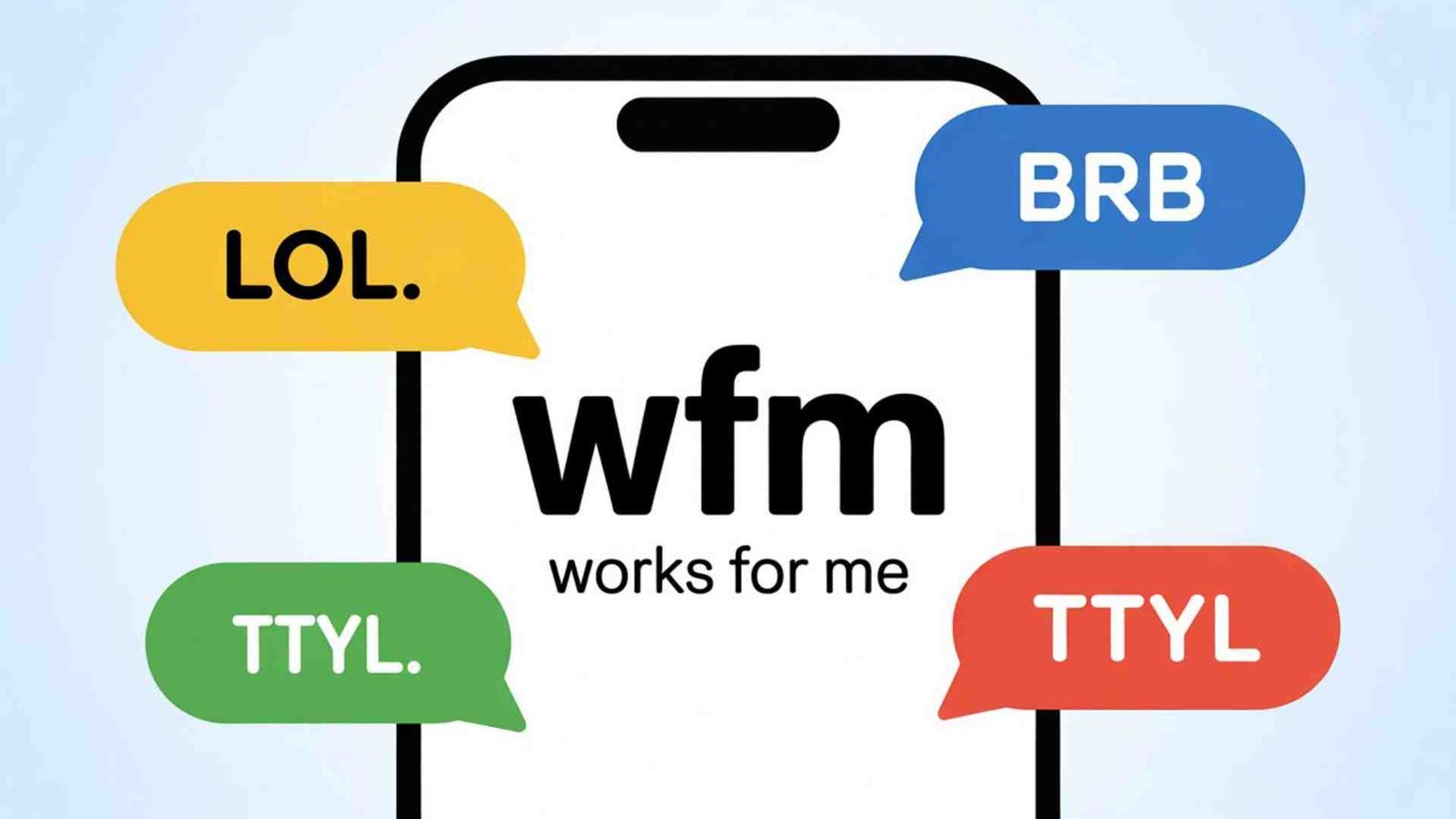 what does wfm mean in text